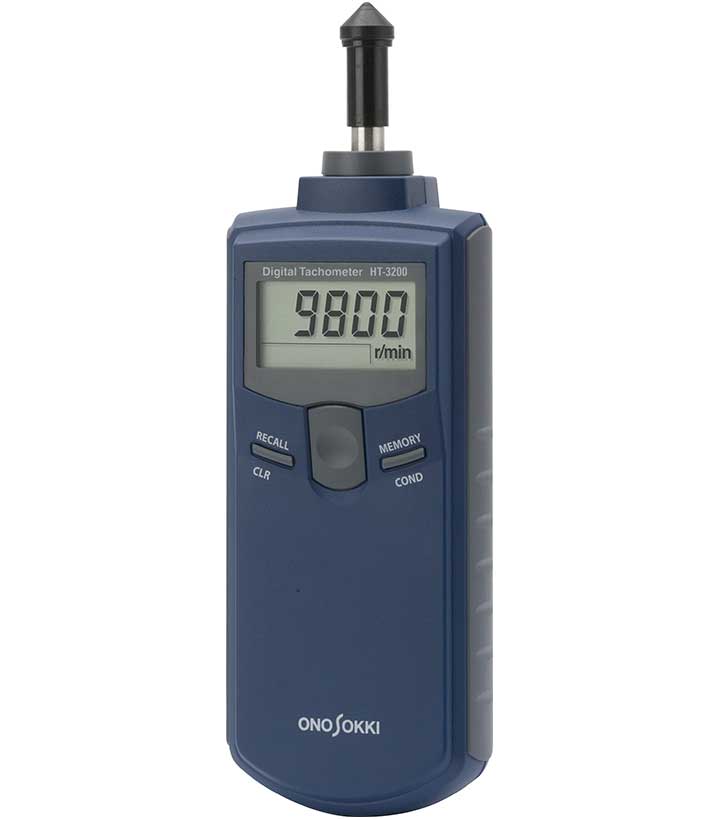 HT-3200 ( New ! ) High Accuracy of + / - 0.1 rpm Contact Type Tachometer
