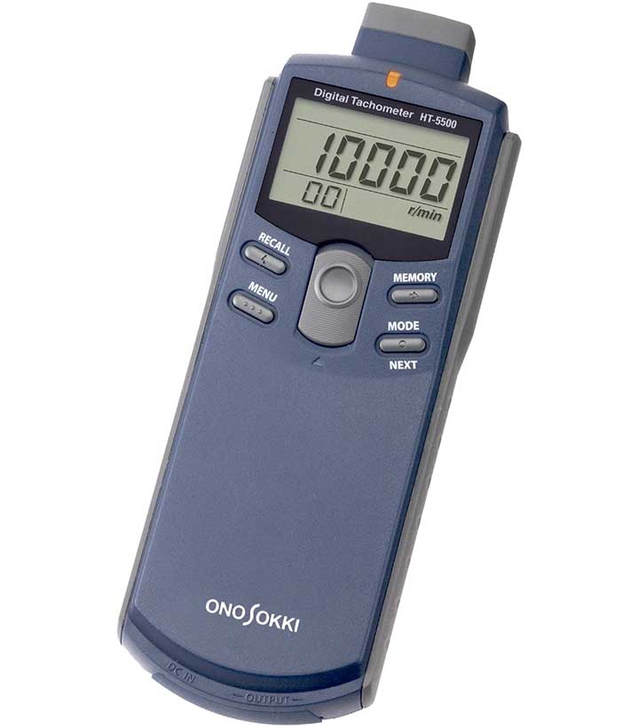 HT-5500 Dual Contact / Non-Contact type Tachometer with both analog and pulse output